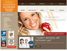 Tablet Screenshot of brynmawrdentalcare.com